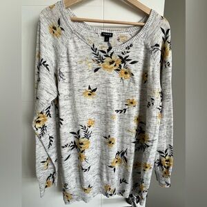 Torrid Floral Sweater 1X